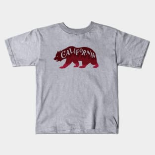 California State Bear Kids T-Shirt